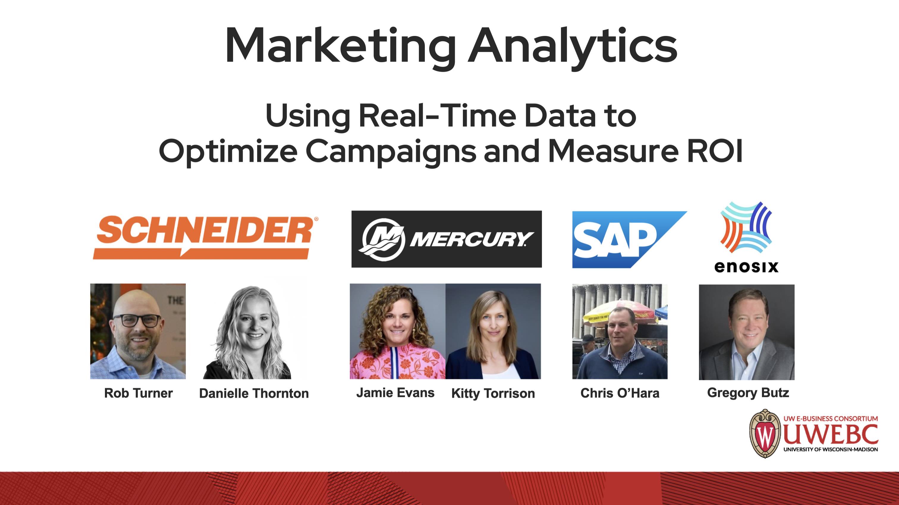 1. Full Event Recording: Marketing Analytics - Using Real-Time Data to Optimize Campaigns and Measure ROI thumbnail